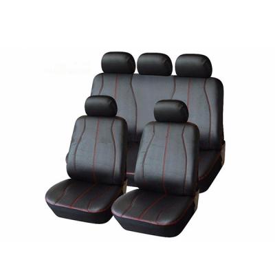 China Sports Durable Black Comfortable Leather Car Seat Cover EJ8036 for sale