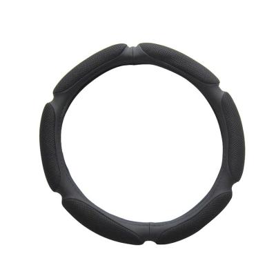 China Sports Carbon Fiber Steering Wheel Cover Fine Leather Steering Wheel Cover For Winter for sale