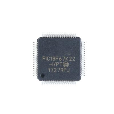 China 100% original new new PIC18F67K22-I/PT TQFP-64 microcontroller / IC BOM chip 8-bit integrated circuits for sale