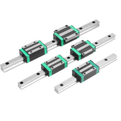 China Linear Ways and Slide Guide Rail Runner High Accuracy Linear Block Ball Rail Guide CNC Linear Guide Block HGW-45CC for sale