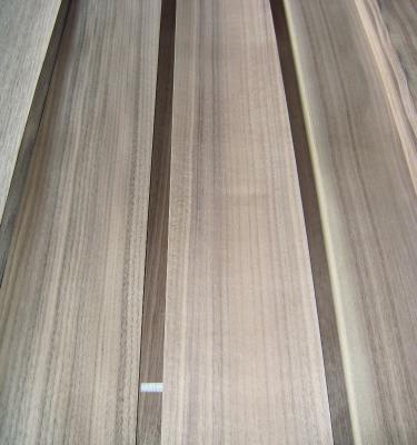 China quarter cut american walnut veneer rectangle for sale