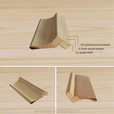 China Custom Solid Wood Wooden Decorative Ceiling Beams Molding For Interior Decoration for sale