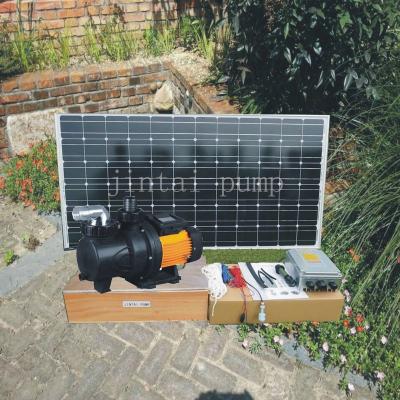 Cina pompa solare dello stagno di 24V 250W JP6-9/250/pompa autoalimentata solare della piscina senza spazzola in vendita