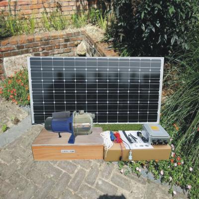 China 450 Watt Home Use Small Solar Pond Pump with battery / 45M Head for sale