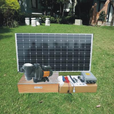 China 0.5HP 48 Volt 370W DC-schwanzlose Solarpool-Pumpen-Solarkreiselpumpe zu verkaufen