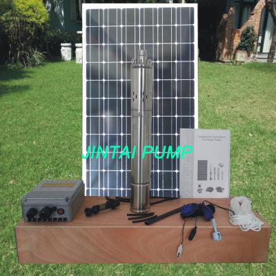 China Solar Submersible Pump / Solar Fountain Pump With Battery Backup JS4-2.5-80 for sale