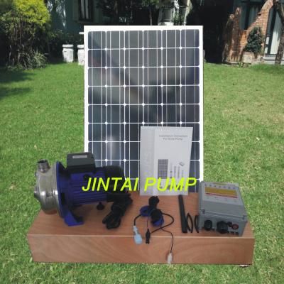 China JCPS-6.6-34 34M Head Solar Pond Pump For irrigation , Non sensor motor,brushless for sale