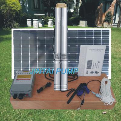 China 72V 4 inch DC Solar Powered Water Pump For Irrigation , JC4-8.0-55 for sale