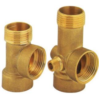 China Brass Fitting Water Pump Accessories 3 Way / 5 Way Foot Valve for sale