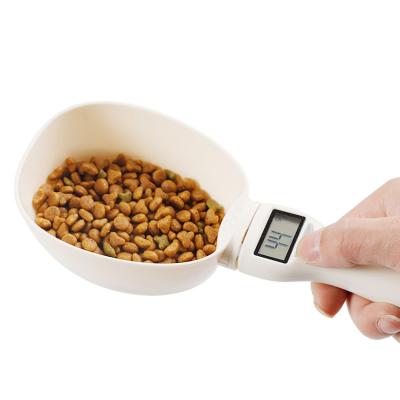 China Accurate Digital Automatic Measuring Scale with LCD Display for Cat Dog Pet Food Spoon Pet Food Cup for sale