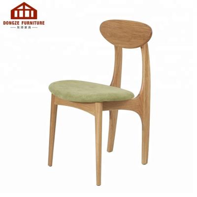 China Morder Restaurant Dining Room Solid Wood Oak Wood Butterfly Back Chairs Furniture for sale