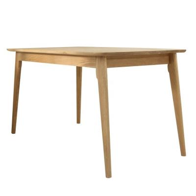 China Minimalist Style Solid Wood Regular Table for Cafe Restaurant Dining Room Study Room for sale