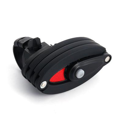 China New Design Bicycle Accessories Mount Scooter 4 Digit Foldable Strong Combination Security Anti-theft Lock for sale