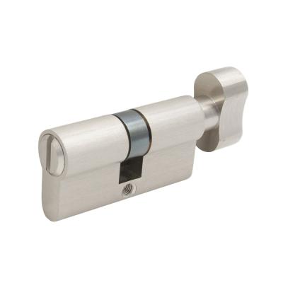 China Bathroom 70mm Lock Cylinder With Thumb Turn For Bathroom for sale