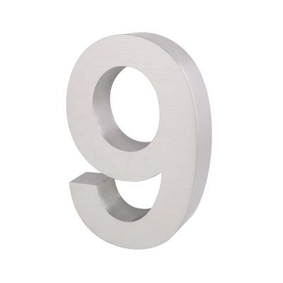 China China Supplier High Quality Modern Style Modern House Number 304 Stainless Steel 2022 for sale