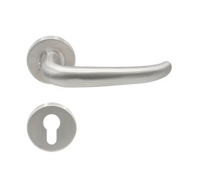 China PZ Style Stainless Steel Door Lever Traditional Modern Door Handle for sale