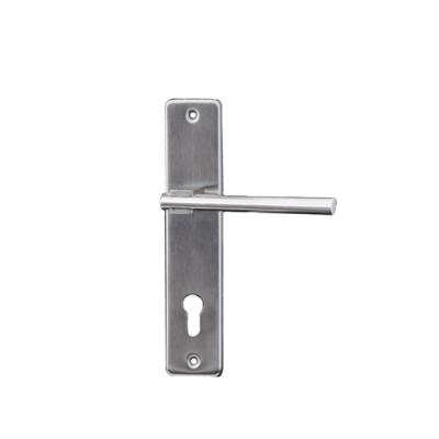 China Interior Door Modern Double Sided Stainless Steel Door Handle for sale