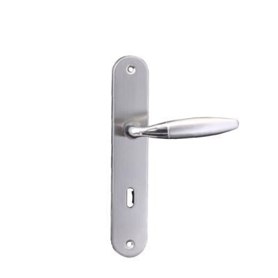 China Modern Stainless Steel Wooden Door Handle Poignee De Porte for sale