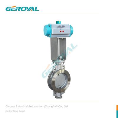 China D641W D671W Industrial Air Volume Smoke Nozzle Air Circulation Control Valve Damper Air Valve Adjust Switch Pneumatic Ventilation Butterfly Valve for sale