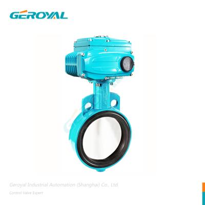 China Industrial Price List Triple Pn10/pn16 Stainless Steel Offset Butterfly Valve Pneumatic Electric Wafer Butterfly Valve for sale