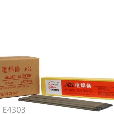 China Commom welding electrode aws e6013 j422 / j421 rod for sale