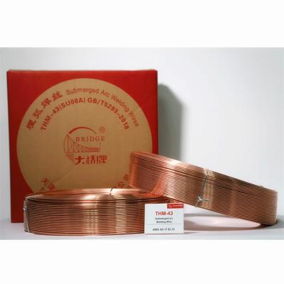 China Submerge Solid Wire GB T5293 SU34 (h10mn2) THM-43B AWS A5.17 EH14 (arc welding SAW mod.) for sale