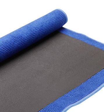 China 80% Polyester + 2021 Newest Hot Selling Double Side Polyamide+PU Double Side Car Cleaning And Polishing Fabric for sale