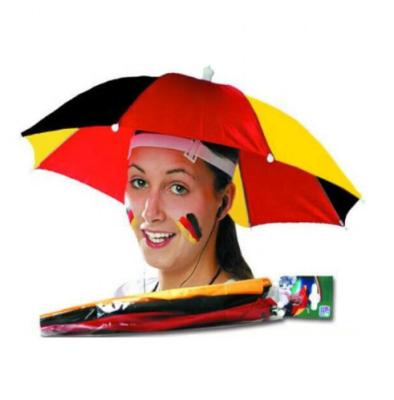 China All In 1 Football Fans Hat Hot Selling Umbrella With Low Price for sale