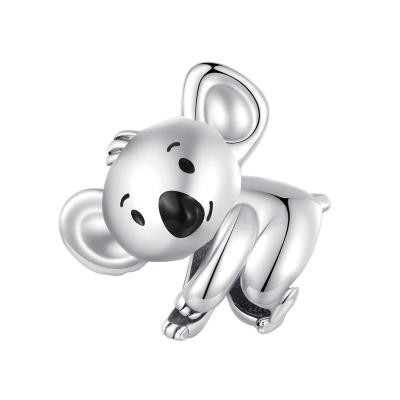 China 925 Sterling Silver Designer Cute Koala TRENDY charms for DIY bracelets jewelry making for sale