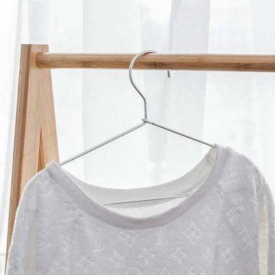 China Factory supply modern aluminum wire hangers for fabrics household hanger for sale