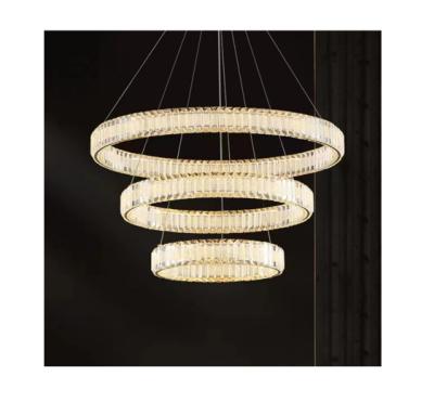 China Modern Ring Chandelier for Living Room Decorative Luxury Pendant Light Chandelier Lighting for sale