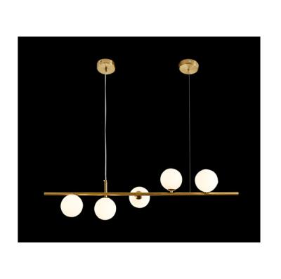 China Modern G9 Modern Gold / Black Glass Chandelier Bedroom Living Room Hanging Chandelier&Pendant Lamp for sale