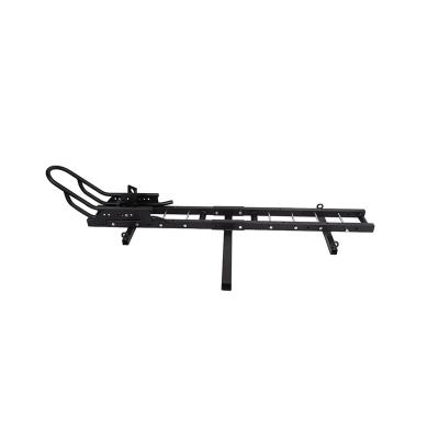 China Steel Iron High Quality Wholesale Custom Cheap Combined Square Adjustable Motorcycle Hitch Steel Mount Carrier for sale