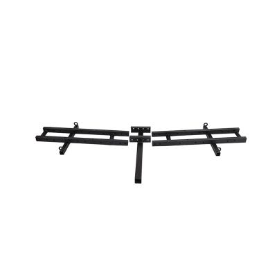 China Steel Iron Good Price Of Good Quality Motorcycle Black Steel Iron Motorcycle Hitch Steel Mount Carrier for sale