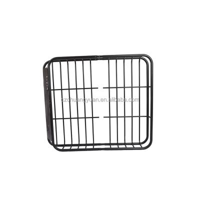 China Changeable Hot Sale Factory Direct Price Roof Basket Luggage Rack Black Steel Square Roof Rack Basket for sale