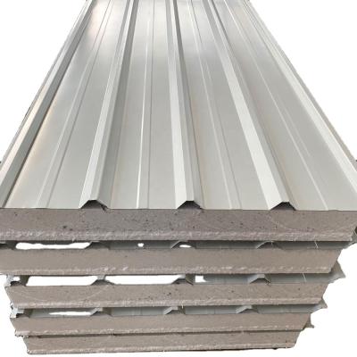 China Insulation EPS Sandwich Panel Sandwich Panel Steel Roofing Sandwich Exterior Low Cost 0.5mm for sale