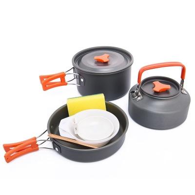 China Good Selling Campfire Enamel and Pans Korean Cookware Ramen Pot Camping 18x9cm for sale