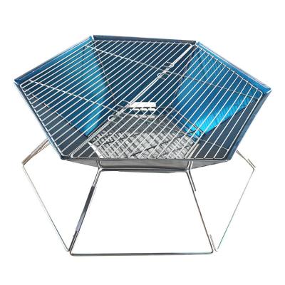 China Grill Mini Brazier Barbecue Stand Camping Grill Brazier Camping Brazier 50x42x22cm for sale