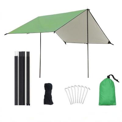 China 210 oxford fabric 3000MM water pressure awning customized OEM outdoor tent awning camping tent sunshade awning for sale