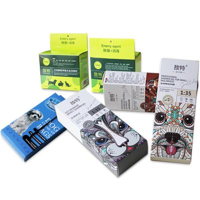 China High Quality Recyclable Custom Cosmetic Skincare Custom Design Folding Paperboards Box Packaging Candle Package Paper Boxes With Logo for sale