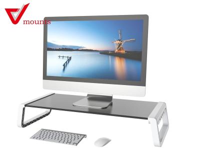 China Adjustable Ergonomic Aluminum Laptop Mount Stand Protective Riser (Waist) Notebook Stand VM-MR09 for sale