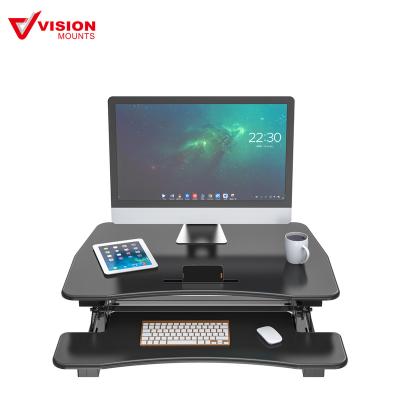 China Modern V-mount Desktop Keyboard Riser Rack Computer POS Desk Riser VM-LD07 K-08 for sale