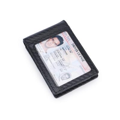 China RFID Carbon Fiber Wallets Slim RFID Blocking Wallet For Men for sale