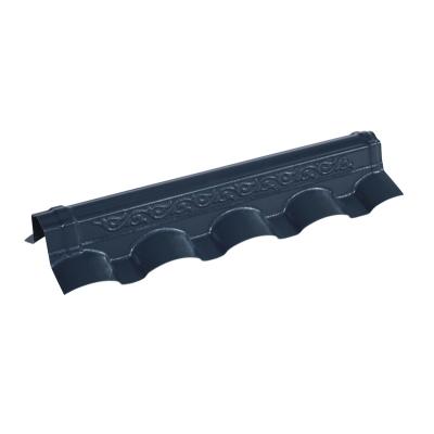 China Industrial Multiple Styles Roof Tiles Ridge Tiles Upvc Roofing Sheets Chinese Style Building Materials Ridge Parts for sale