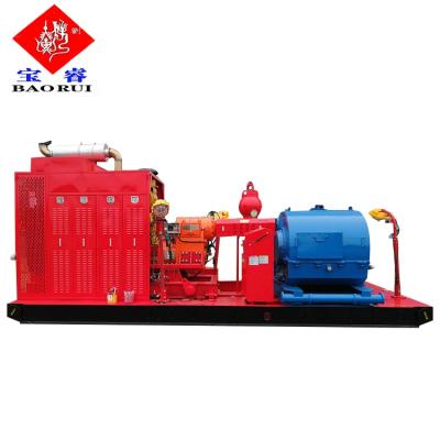 China energy & Reastar Gear Box Transmission Triplex F Skid Mounted Mud Pump Packages for sale