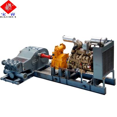 China energy & Oilfield Coupling Gearbox Mining Hydraulic Transmission Skid Mounted Pumping Device for sale