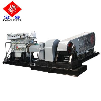 China energy & Mining Pump Plus Diesel Engine Skid Drilling Mud Pump Package Unit for sale