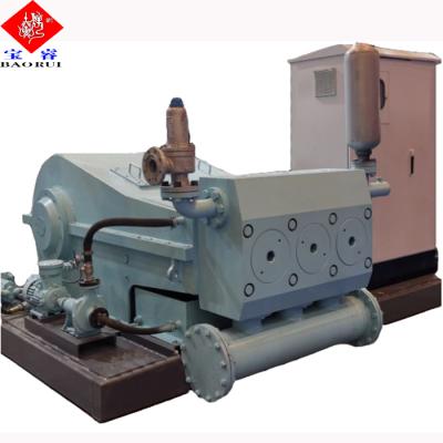 China HDD Drilling Mud Pump QINGZHOU Oilfield Triplex Three Cylinder Mud Pump For Water Well Drill Rig for sale