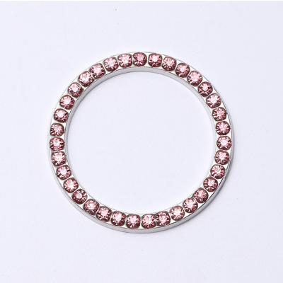 China ABS Rhinestones Crystal Car Sticker Decoration Ring For Auto Start Engine Ignition Button Key for sale