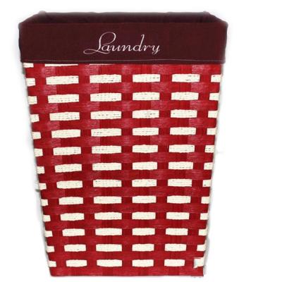 China Household Eco-Friendly Multifunctional Cheap High Quality Paper Rope Woven Baby Basket Pop Up Child Laundry Baskets With Lid for sale